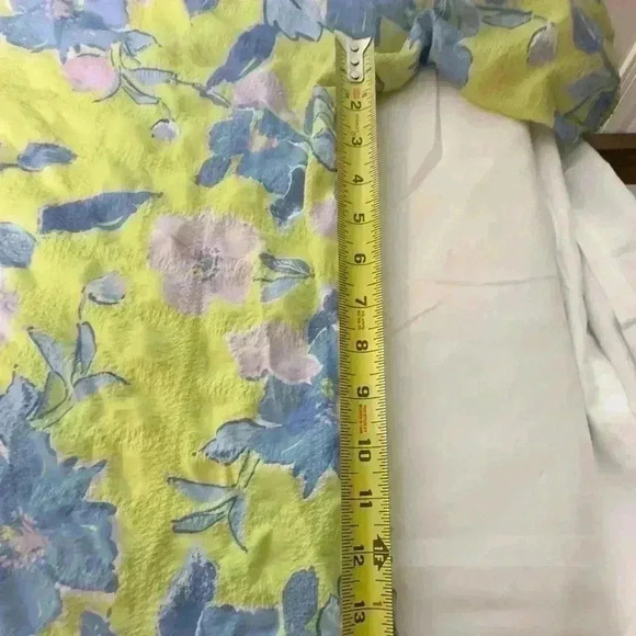 Ruby Rd Light Green, Purple & Blue scoop neck blouse (size xl) - Picture 6 of 7